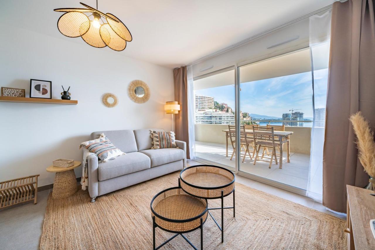 Terrasse Vue Mer, 5Mn Monaco, Parking - An Beausoleil Luaran gambar